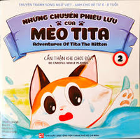Những chuyến phiêu lưu của mèo TiTa T3-Người bạn lấp lánh (Song Ngữ)