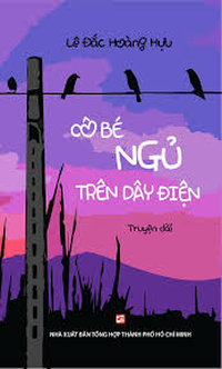 Cô bé ngủ trên dây điện